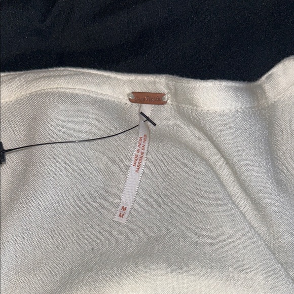 Free People Just the Two of Us Tunic White Boho Shirt - Picture 3 of 3